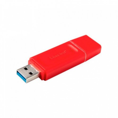 Memoria Usb 3.2 Kingston 64gb, Data Traveler Exodia, Color Rojo